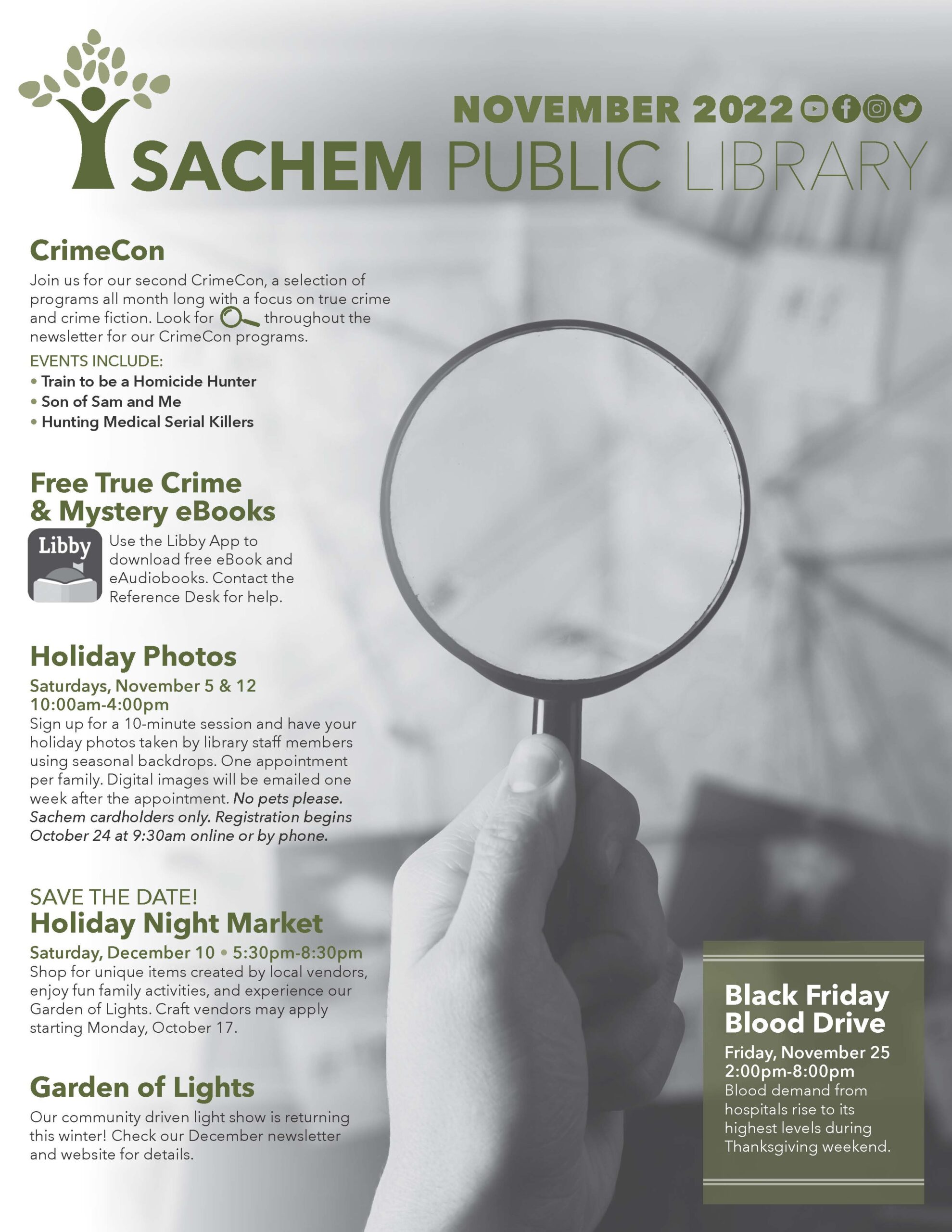 November 2022 Sachem Public Library