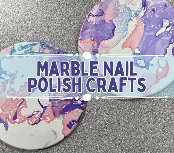 Marble Nail Polish Crafts