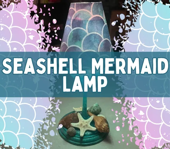 Seashell Mermaid Lamp